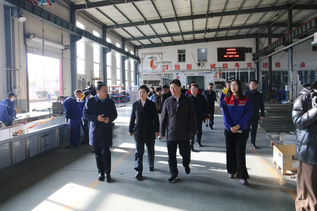 市政協(xié)黨組書記、主席孟慶斌一行赴銳智智能開展調(diào)研指導工作